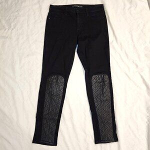 Joe's Jeans | Skinny Jeans With Faux Leather Panels